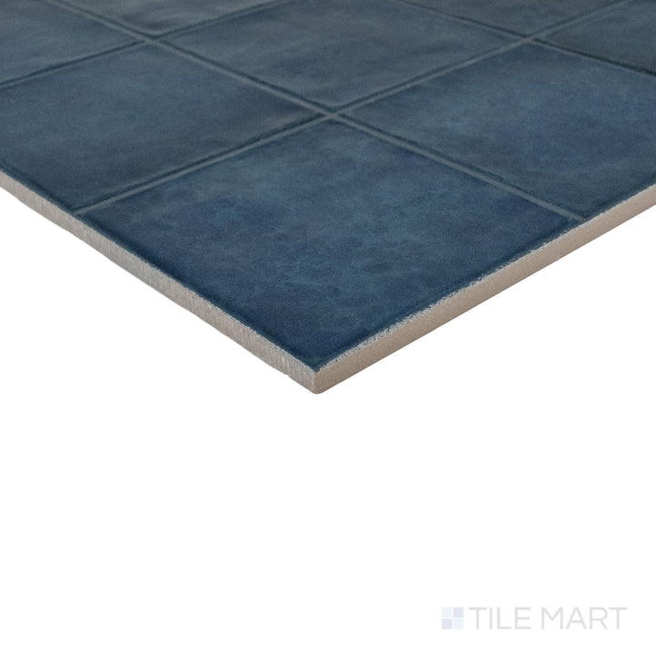 Decoris Amaris Navy Blue 13X25 Glossy Porcelain Tile