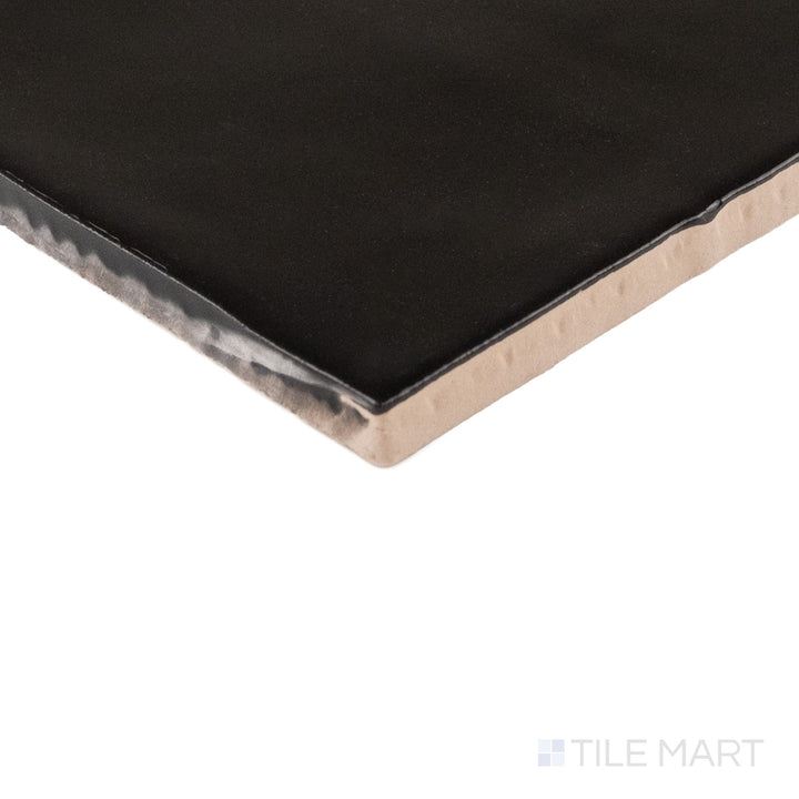 Balance Negro 5X5 Glossy Ceramic Subway Tile