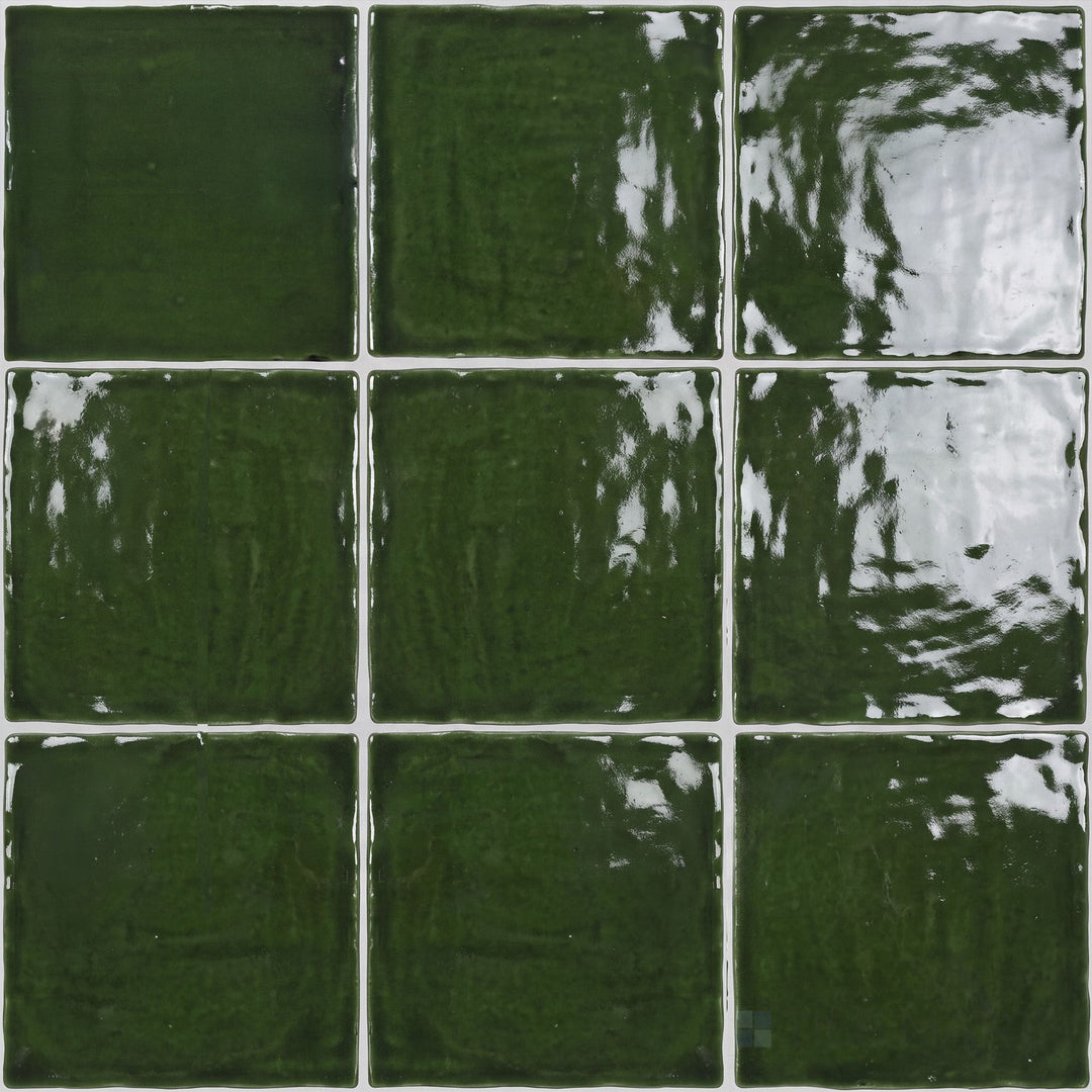 Balance Verde 5X5 Glossy Ceramic Subway Tile