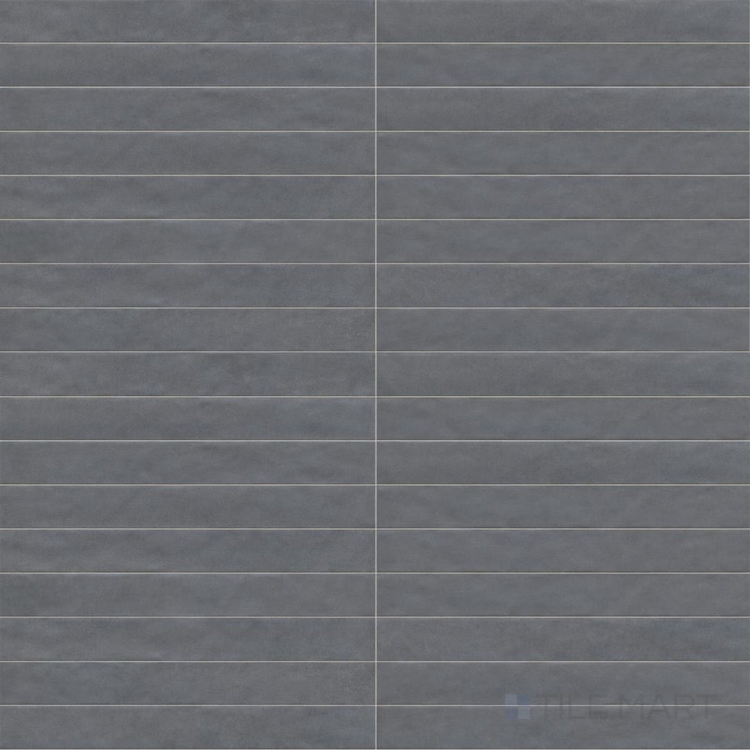 Muir Light Blue 2X17 Glossy Ceramic Subway Tile