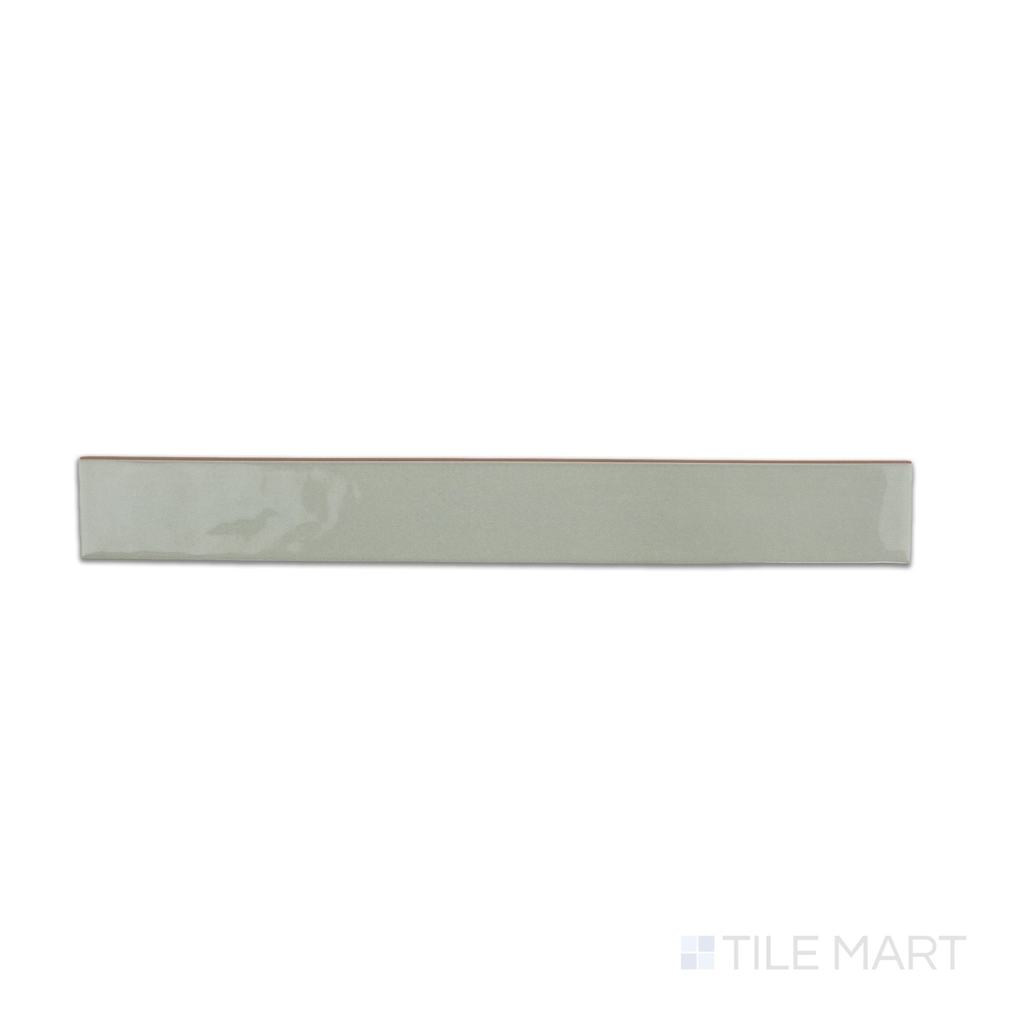 Muir Mint 2X17 Glossy Ceramic Subway Tile | Tilemart