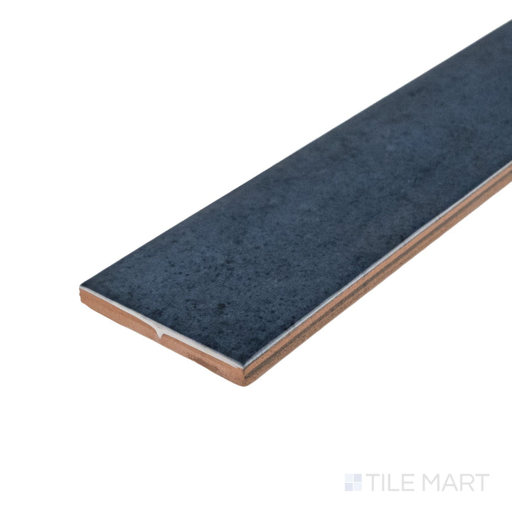 Muir Navy 2X17 Glossy Ceramic Subway Tile