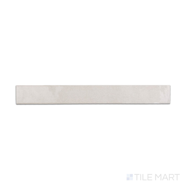Muir Off White 2X17 Glossy Ceramic Subway Tile