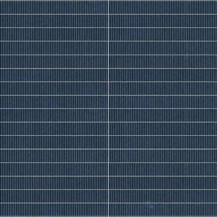 Muir Navy Deco 2X17 Glossy Ceramic Tile
