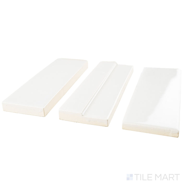 Casablanca Cloud 2X6 Glossy Ceramic Subway Extruded Tile
