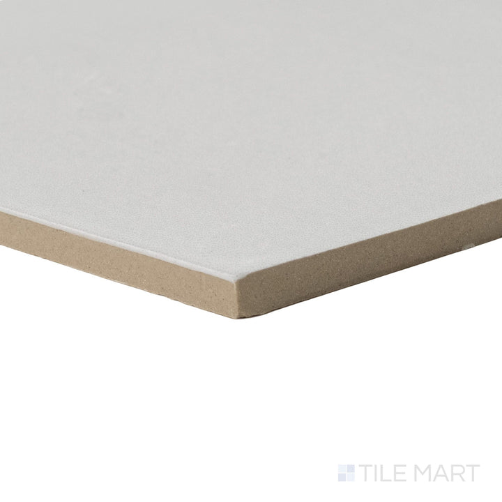 Casablanca Pearl Gray 5.5X6 Hexagon Matte Porcelain Rectified Tile
