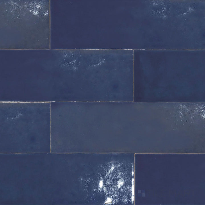 Marrakesh Meknes Marine 2.5X8 Semi Gloss Ceramic Subway Tile