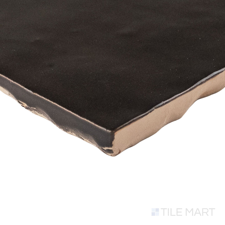 Marrakesh Berber Black 4X4 Semi Gloss Ceramic Tile