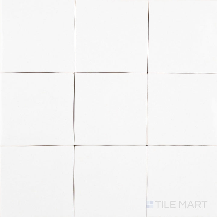 Marrakesh Sahara White 4X4 Semi Gloss Ceramic Tile