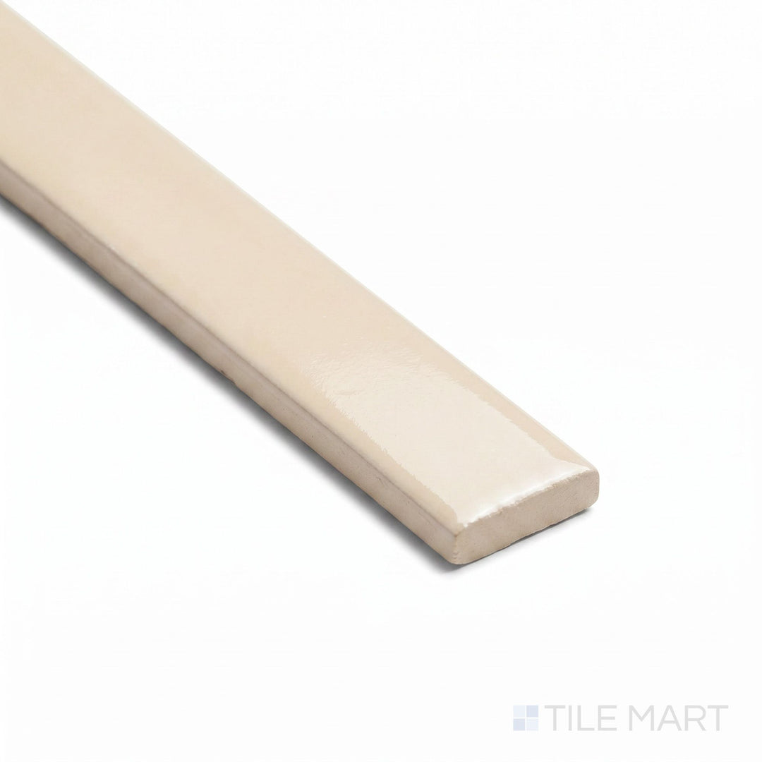 Marrakesh Tantan Beige 1X8 Semi Gloss Ceramic Bullnose