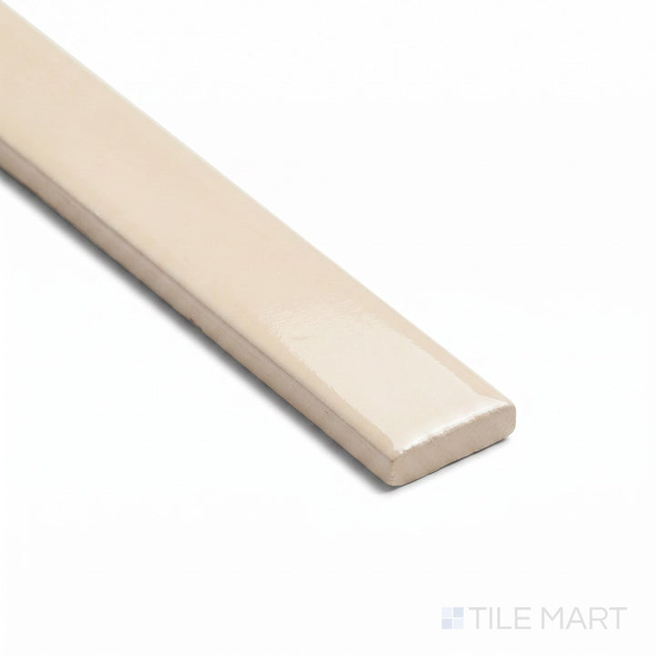 Marrakesh Tantan Beige 1X8 Semi Gloss Ceramic Bullnose