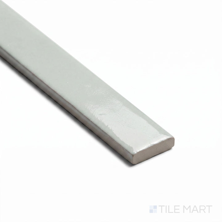 Marrakesh Medina Green 1X8 Semi Gloss Ceramic Bullnose