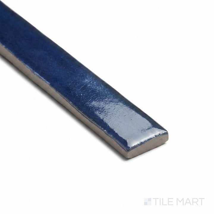 Marrakesh Meknes Marine 1X8 Semi Gloss Ceramic Bullnose