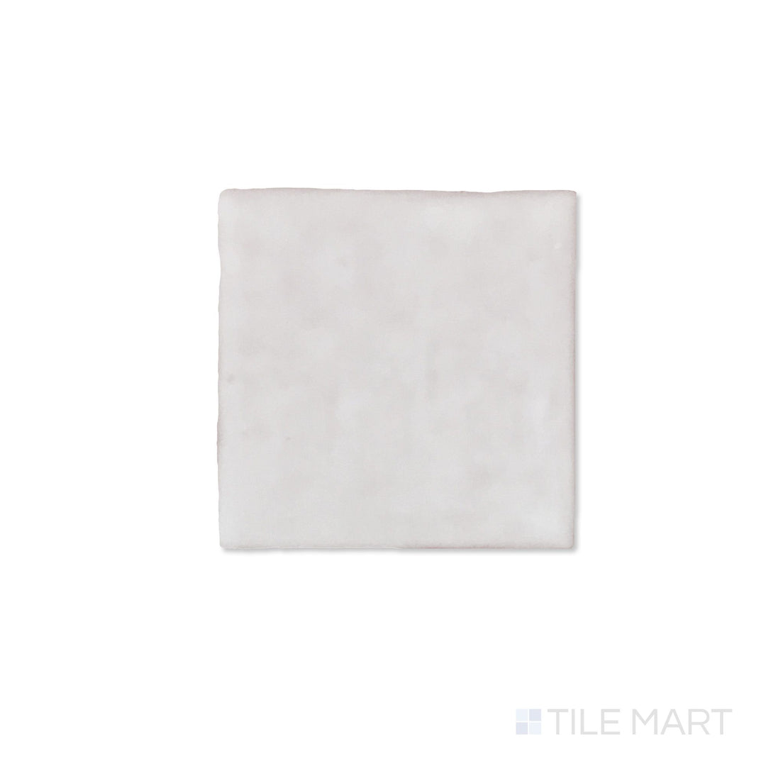 Melody Easton White 5X5 Glossy Ceramic Tile