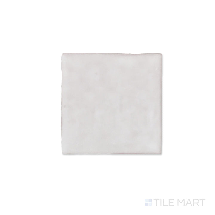 Melody Easton White 5X5 Glossy Ceramic Tile