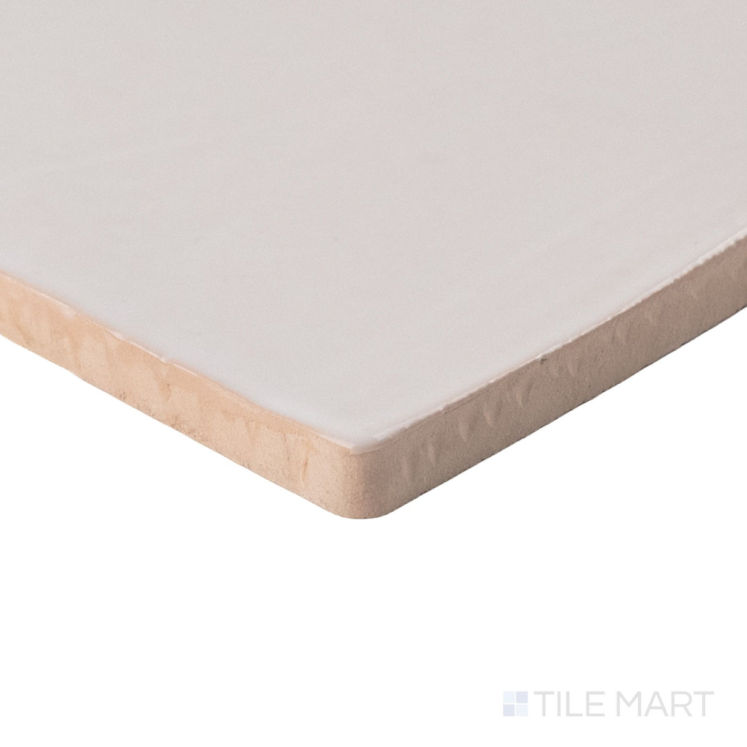 Melody Easton White 5X5 Glossy Ceramic Tile