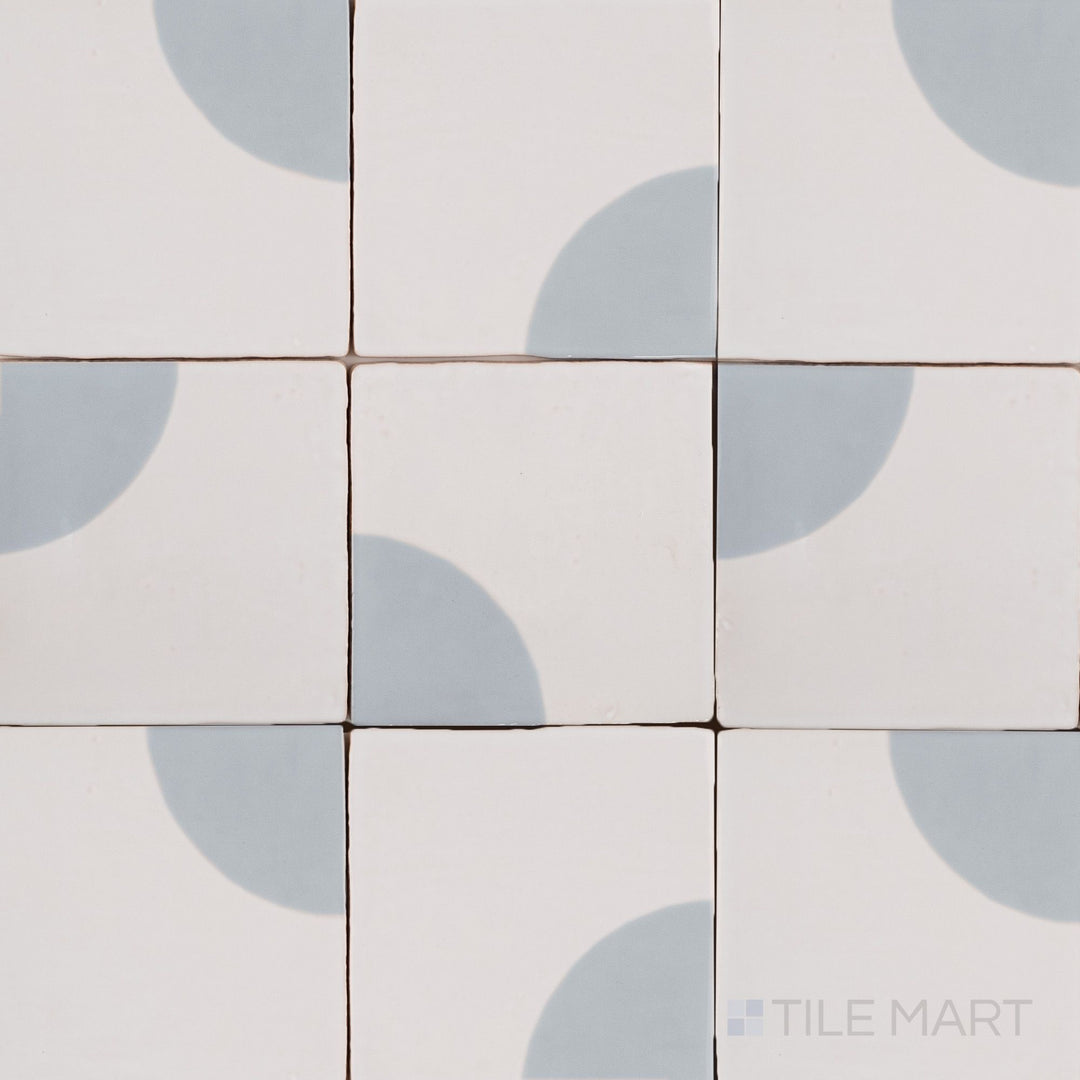 Melody Eme Ash Chloe Decor 5X5 Glossy Ceramic Tile