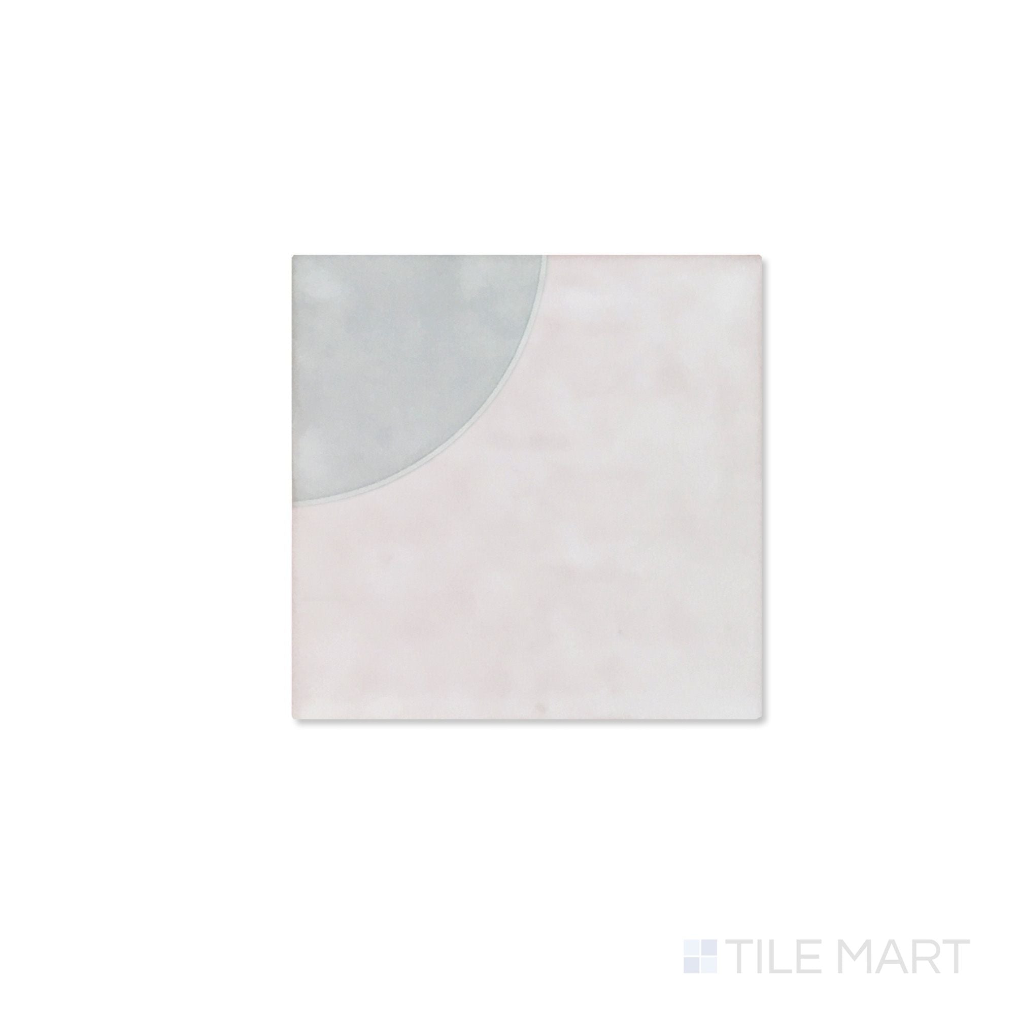 Melody Eme Ash Chloe Decor 5X5 Glossy Ceramic Tile | Tilemart