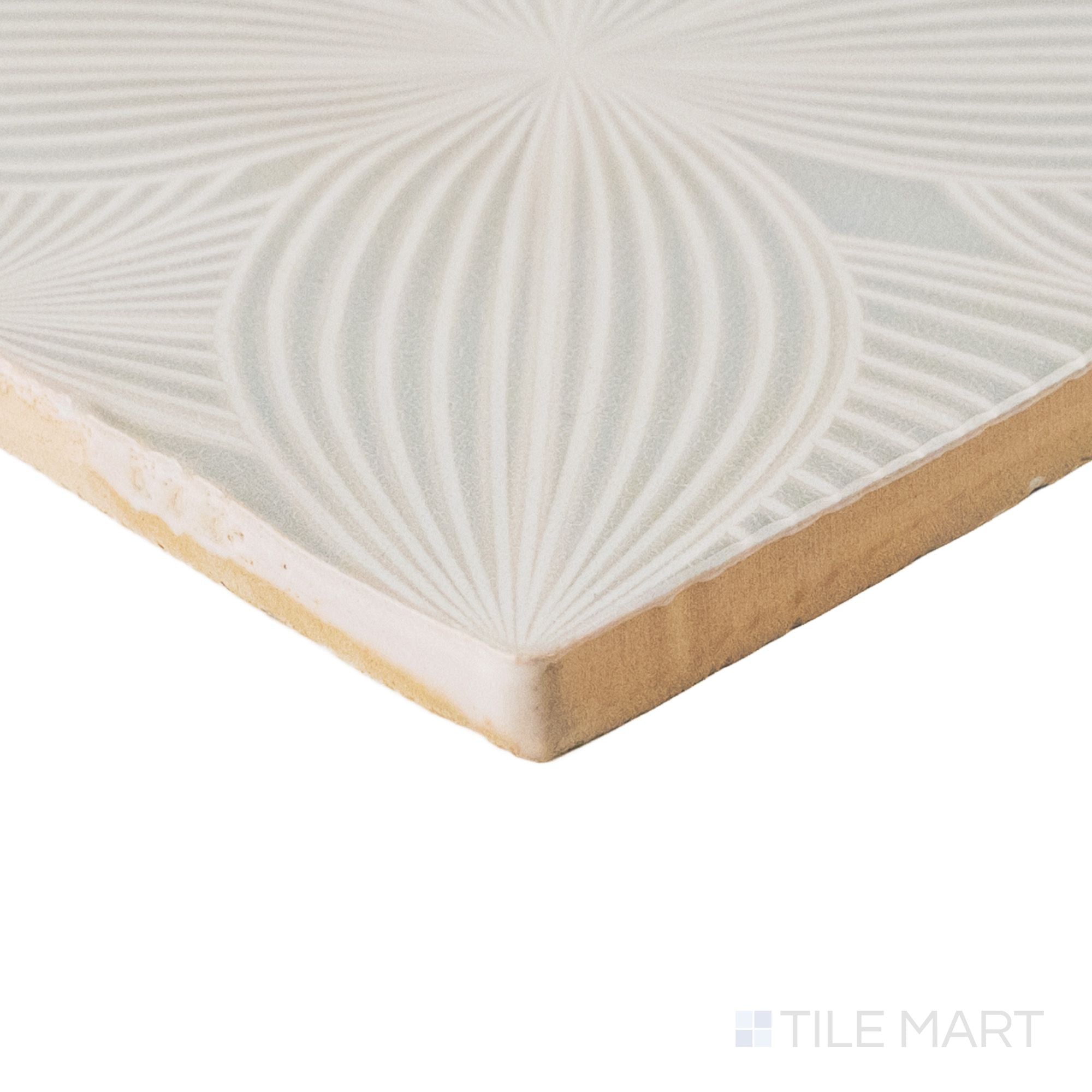 Melody Mint Grey Audrey Decor 5X5 Glossy Ceramic Tile | Tilemart