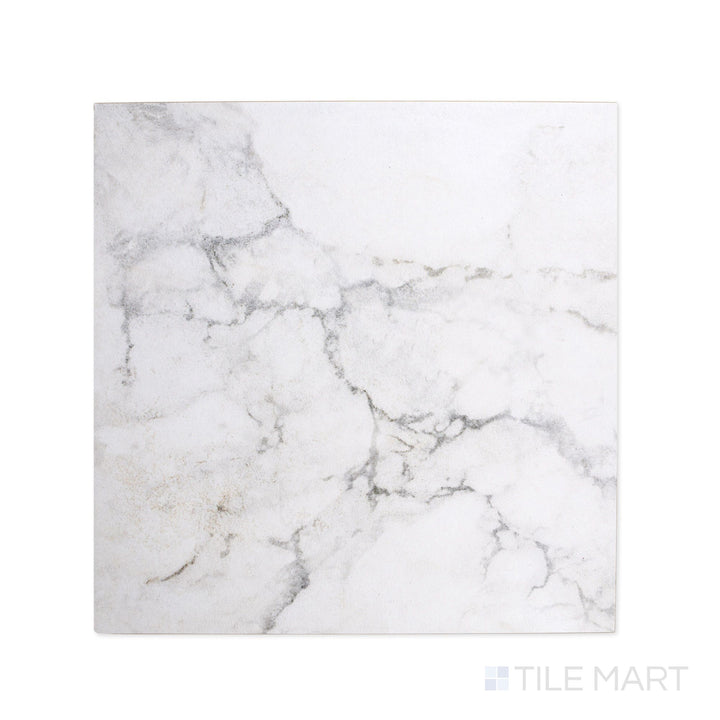 Parisian Chequer Blanche 12X12 Honed Porcelain Rectified Tile