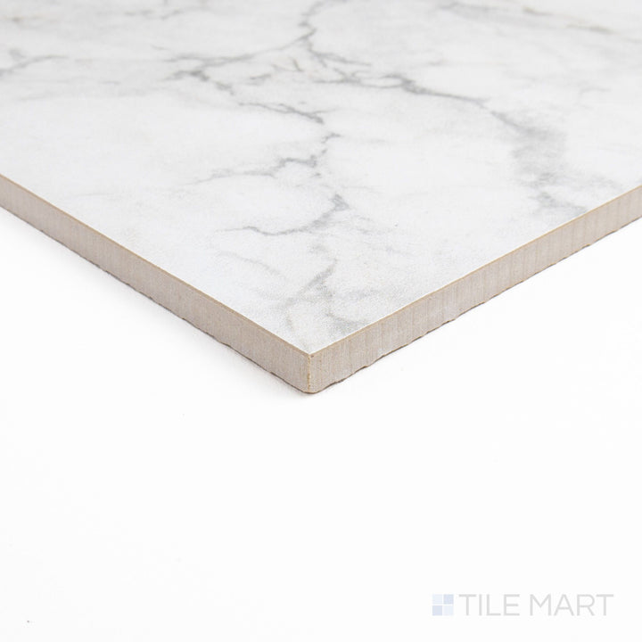 Parisian Chequer Blanche 12X12 Honed Porcelain Rectified Tile