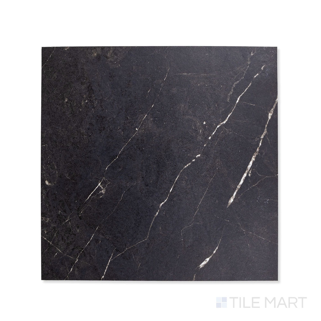 Parisian Chequer Noire 12X12 Honed Porcelain Rectified Tile