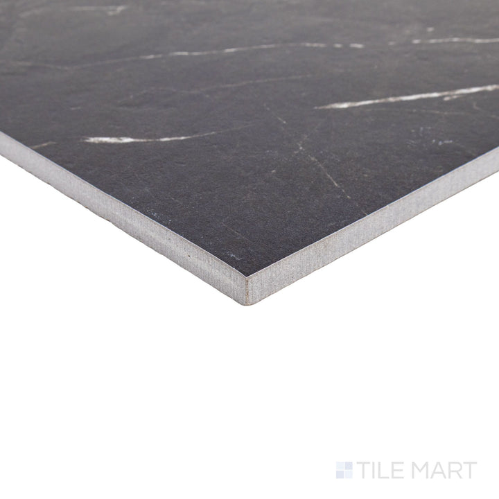 Parisian Chequer Noire 12X12 Honed Porcelain Rectified Tile