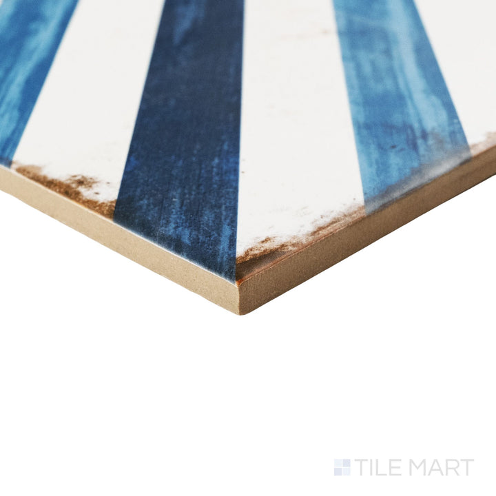 Retrospectives Royal Blues 8X8 Matte Porcelain Tile