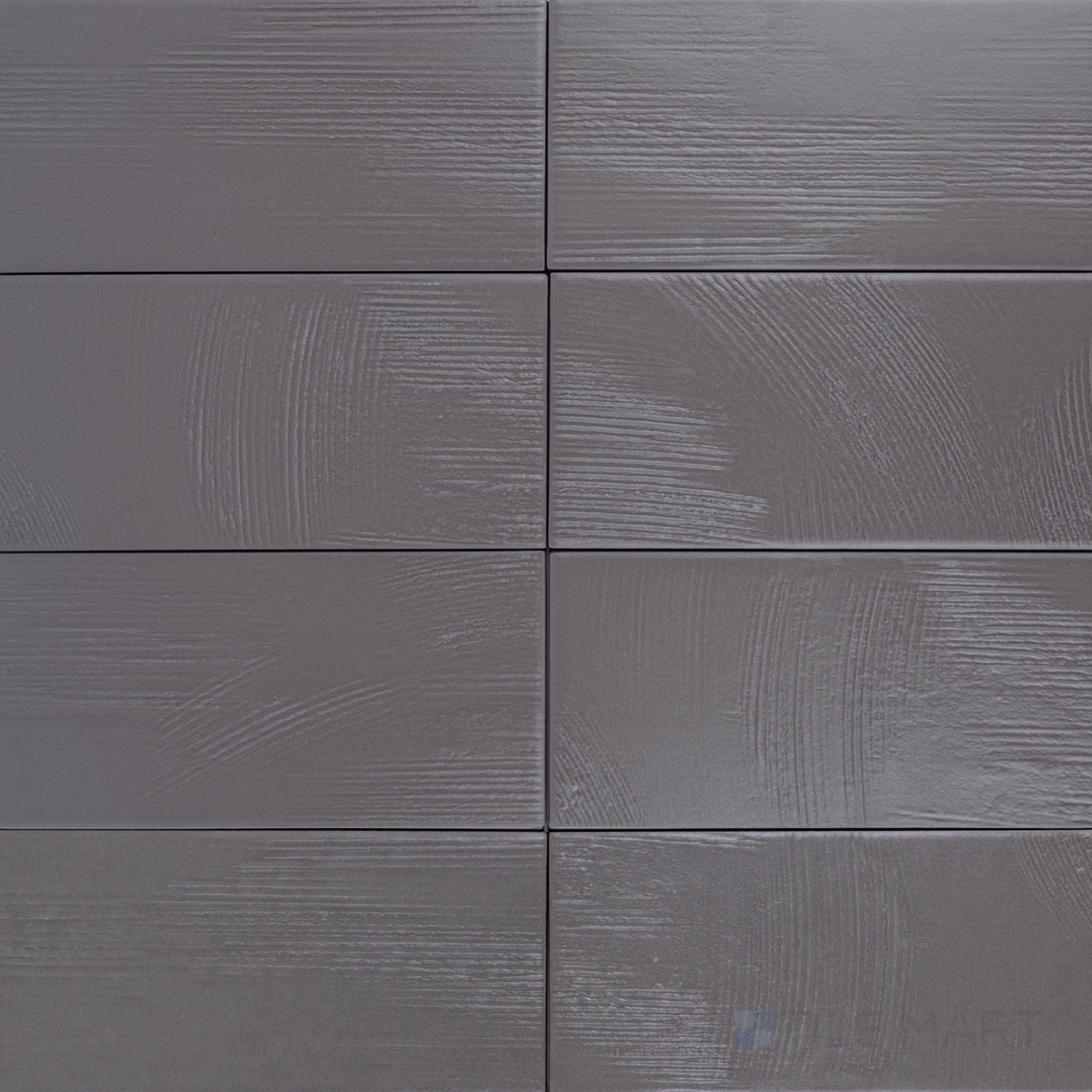 Spatula Midnight Slate 3.5X7 Matte Porcelain Subway Tile | Tilemart