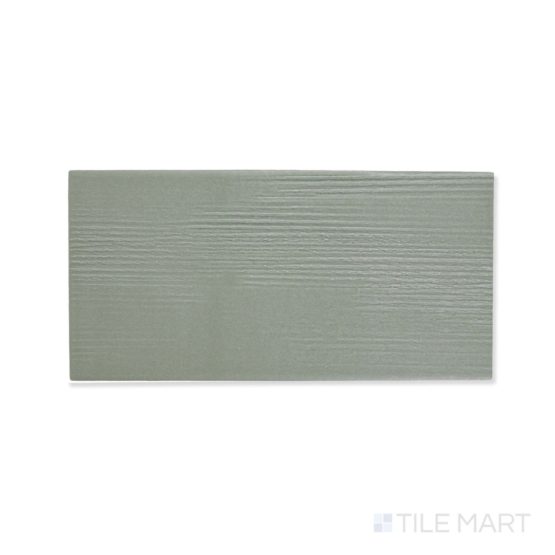 Spatula Sage Mist 3.5X7 Matte Porcelain Subway Tile