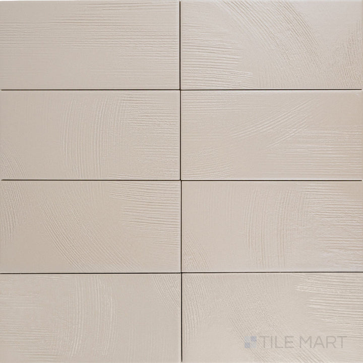 Spatula Sandstone 3.5X7 Matte Porcelain Subway Tile