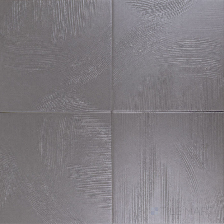 Spatula Midnight Slate 7X7 Matte Porcelain Tile
