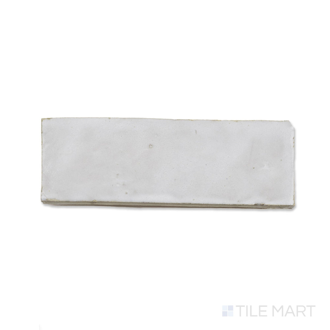Zellige Classique Lambswool 2X6 Glossy Terracotta Subway Hand Cut Tile
