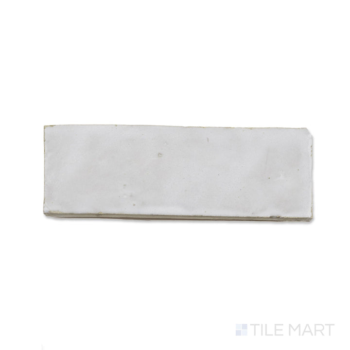 Zellige Classique Lambswool 2X6 Glossy Terracotta Subway Hand Cut Tile
