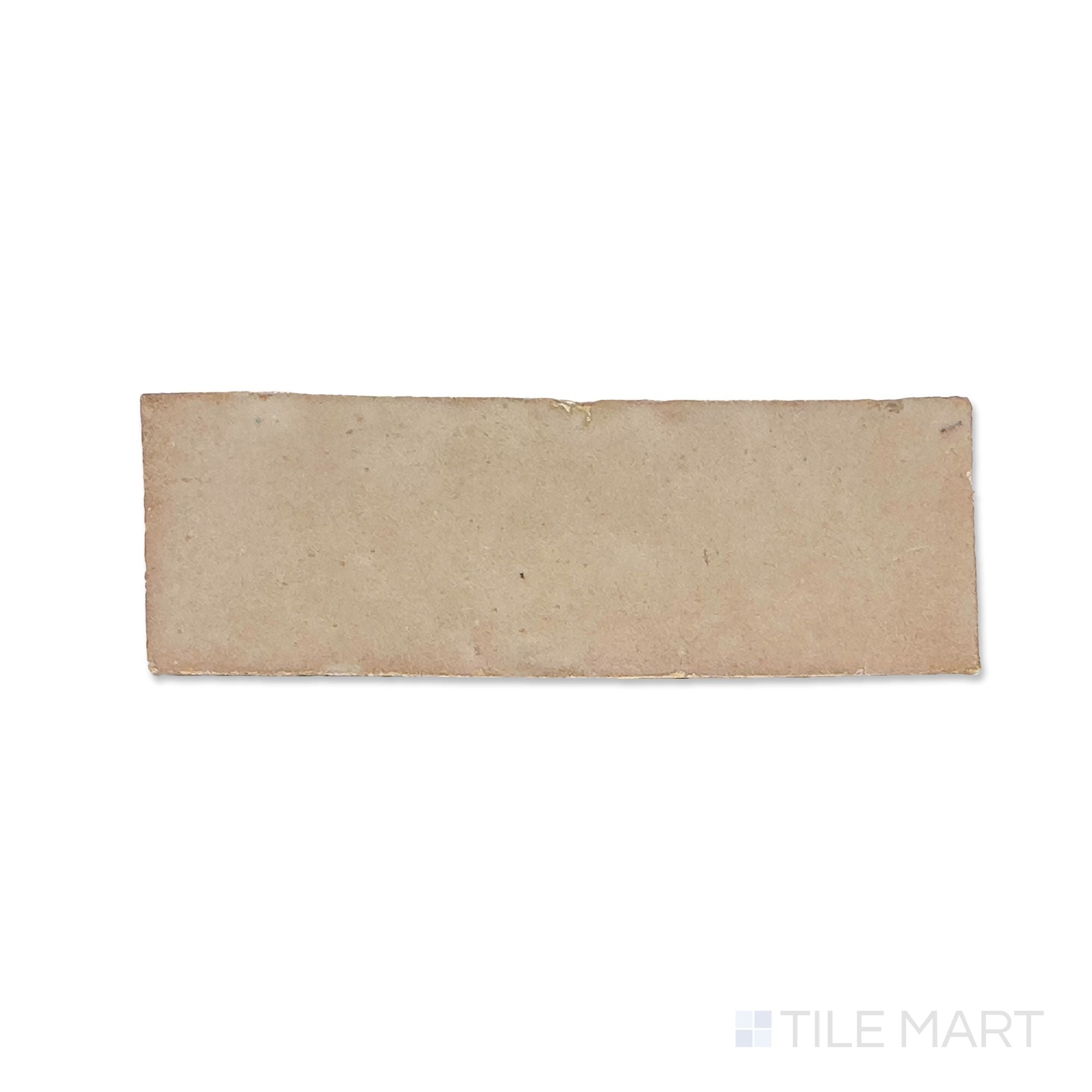Zellige Classique Sahara Rose 2X6 Glossy Terracotta Subway Hand Cut Ti