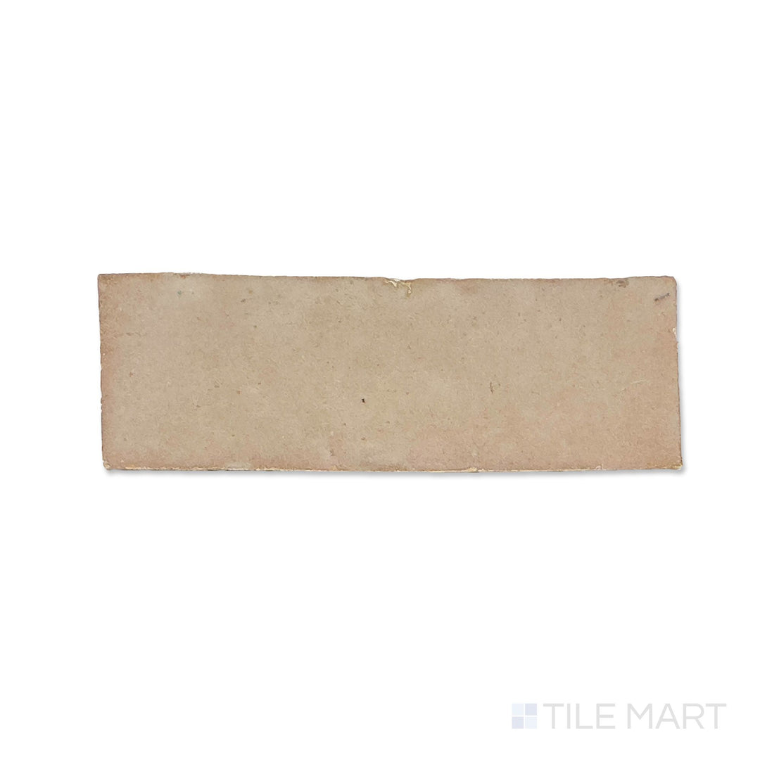 Zellige Classique Sahara Rose 2X6 Glossy Terracotta Subway Hand Cut Tile