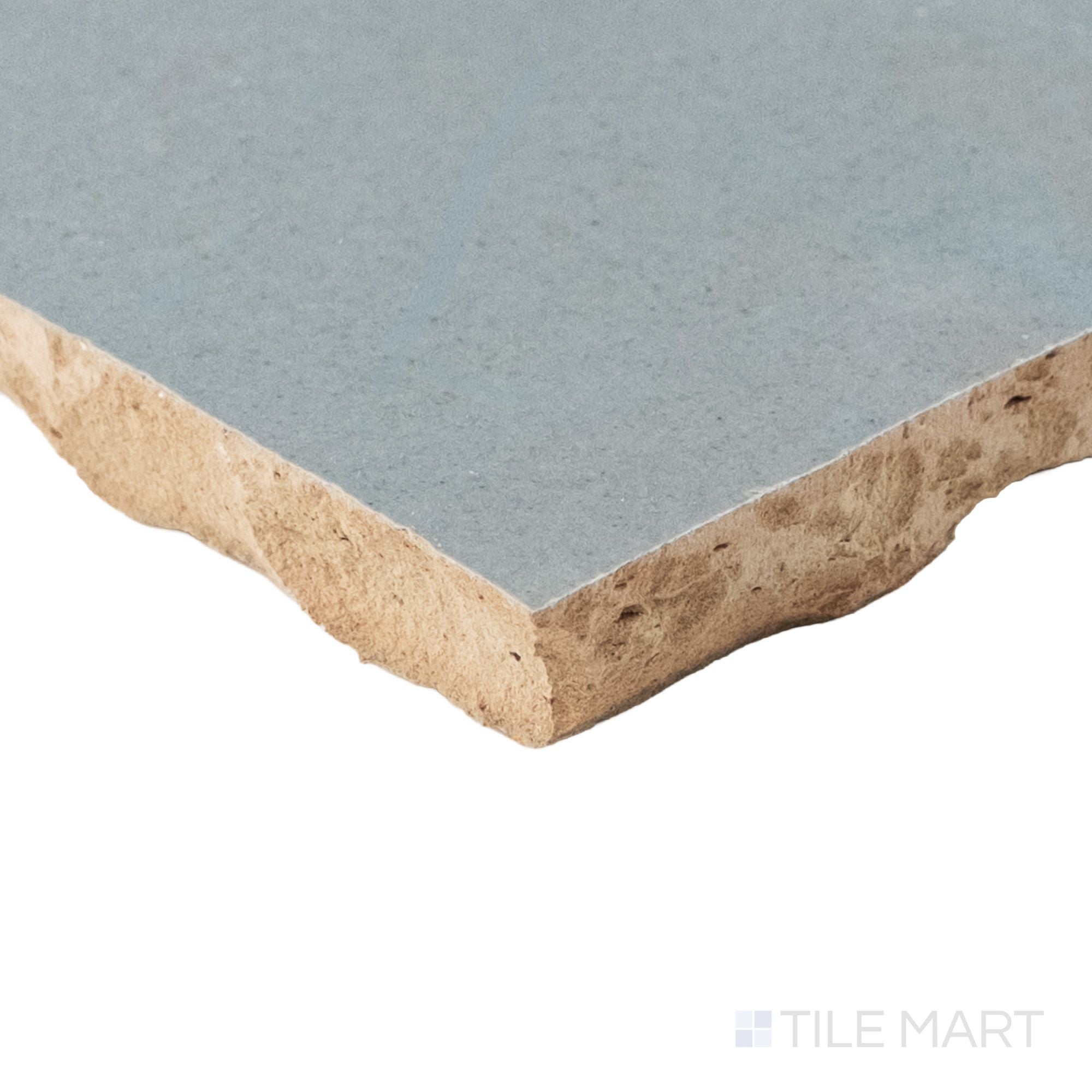 Zellige Classique Gris Perle 4X4 Glossy Terracotta Hand Cut Tile