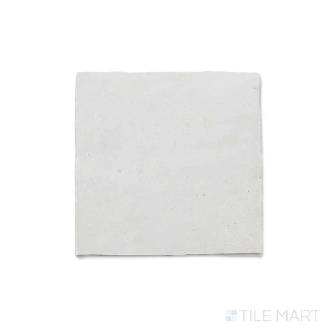 Zellige Classique Lambswool 4X4 Glossy Terracotta Hand Cut Tile
