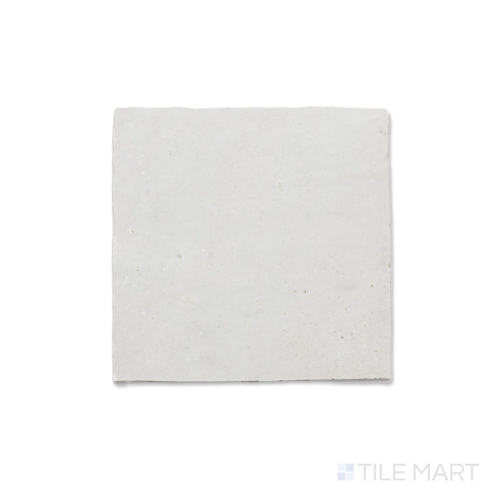 Zellige Classique Lambswool 4X4 Glossy Terracotta Hand Cut Tile
