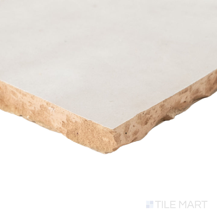 Zellige Bespoke Desert Pearl 4X4 Glossy Terracotta Hand Cut Tile