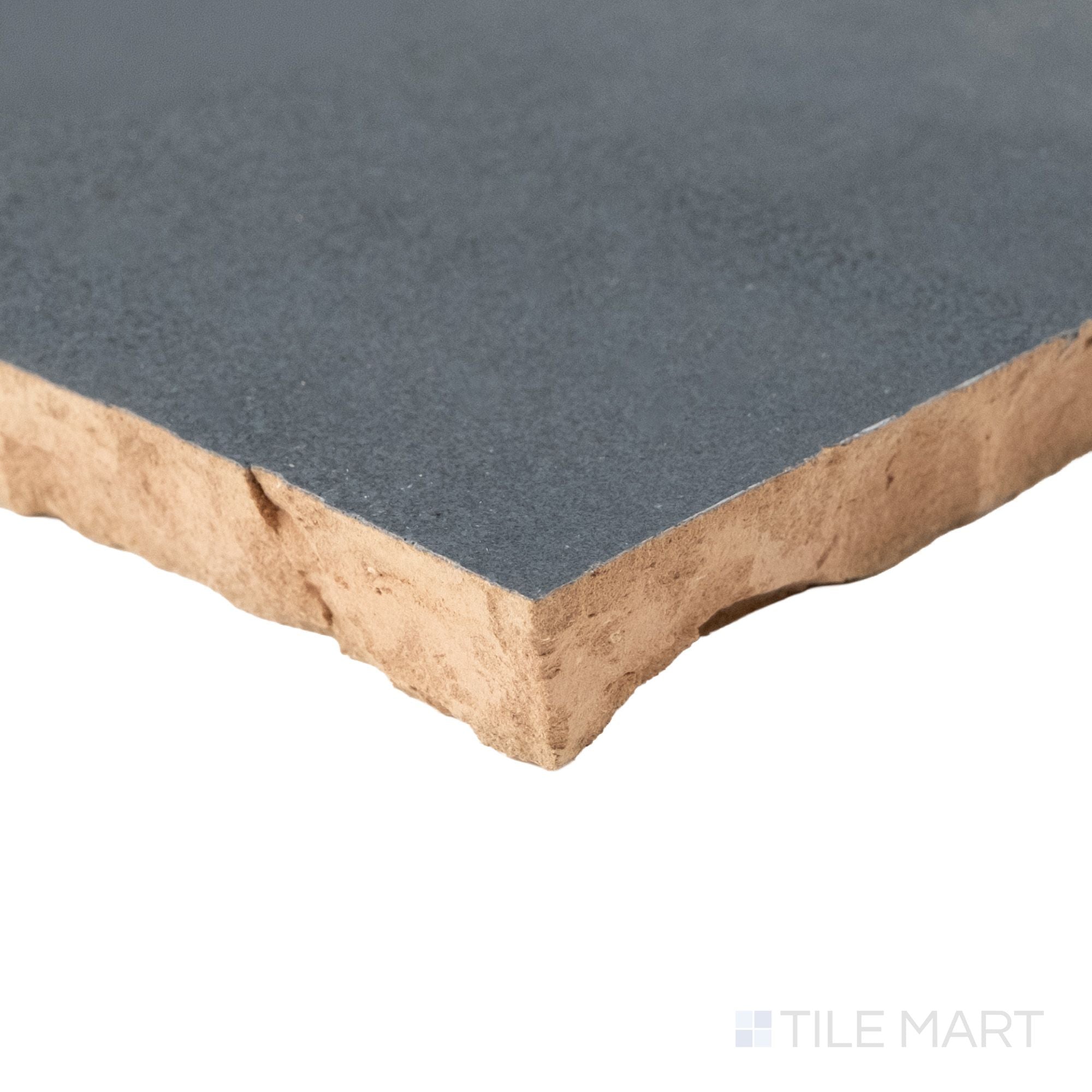Zellige Bespoke Indigo Mist 4X4 Glossy Terracotta Hand Cut Tile