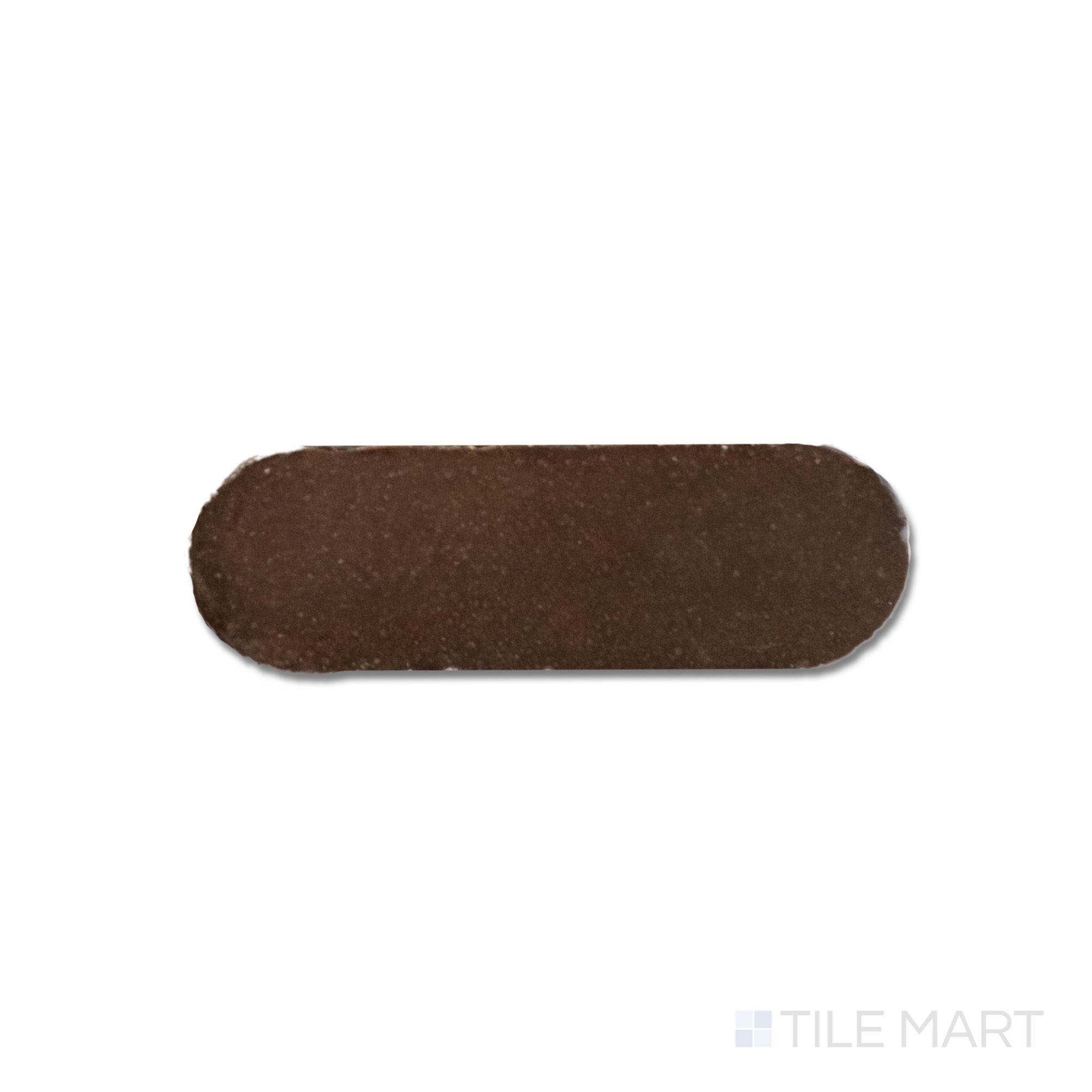Zellige Bespoke Espresso Noire 2X6 Long Oval Glossy Terracotta Subway