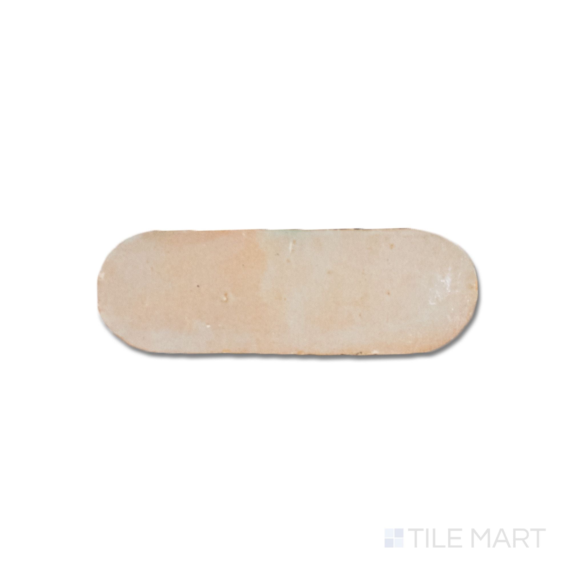 Zellige Bespoke Twilight Bloom 2X6 Long Oval Glossy Terracotta Subway