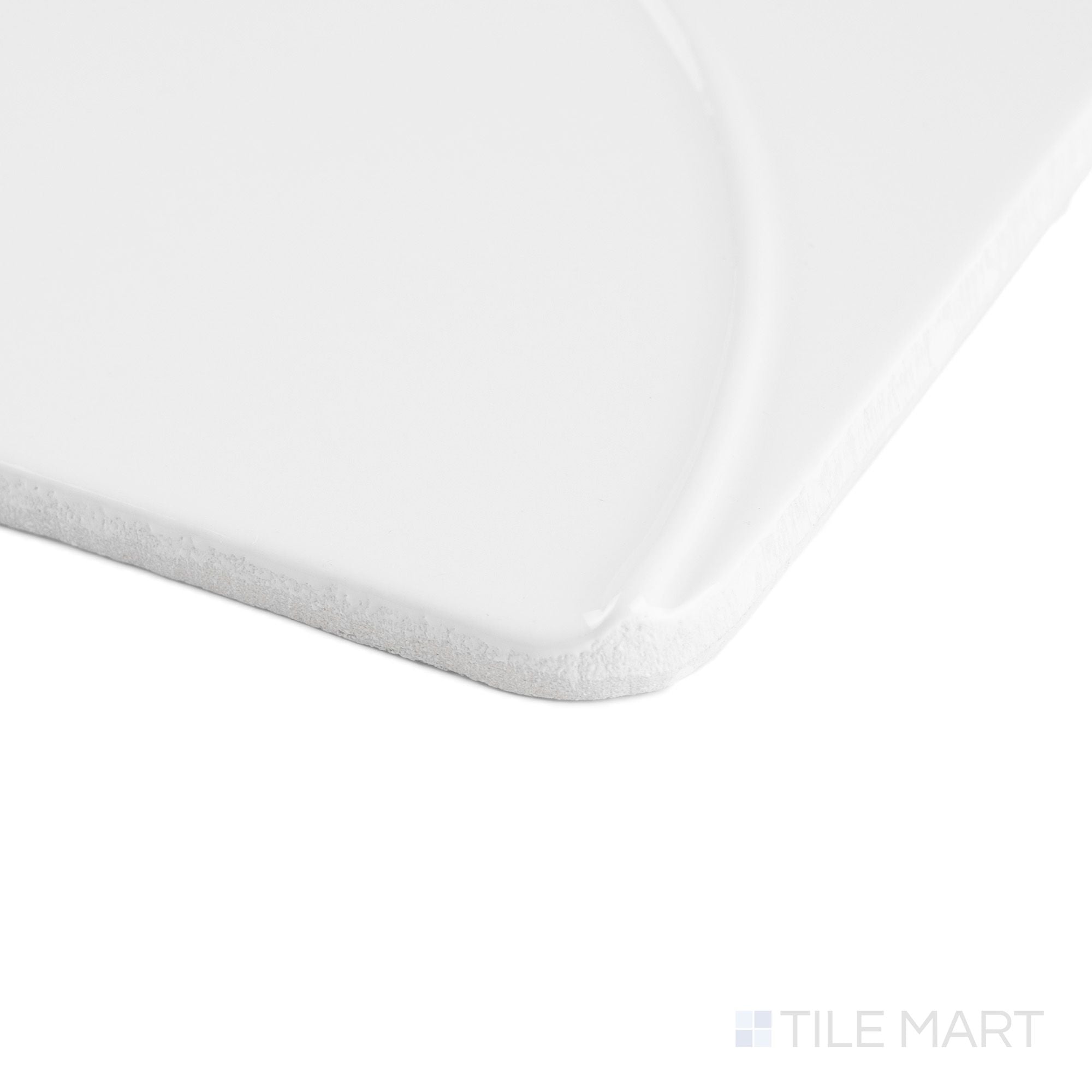 Curves Mandala Ice 6X6 Glossy Ceramic Tile | Tilemart