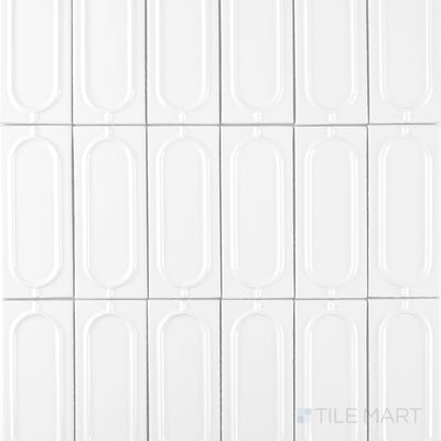 Curves Sophee Ice 2.5X6 Glossy Ceramic