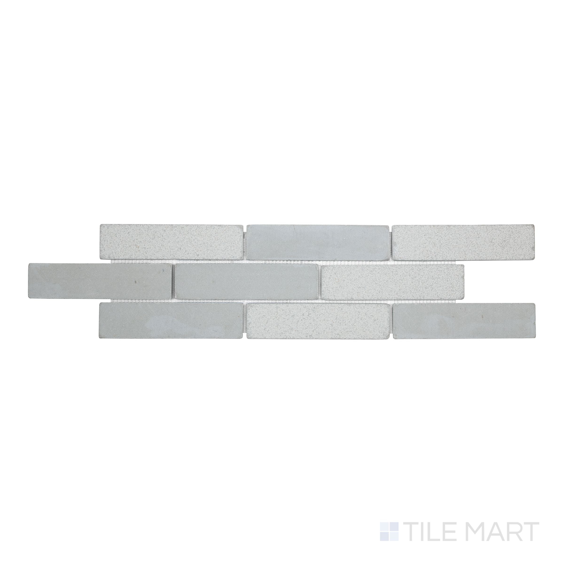 Thin Brick Skyline 6X24 Bushhammered And Tumbled Sandstone Meshed
