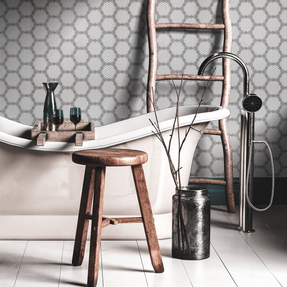 A styled environment with Geometro Bourges Country 3/8