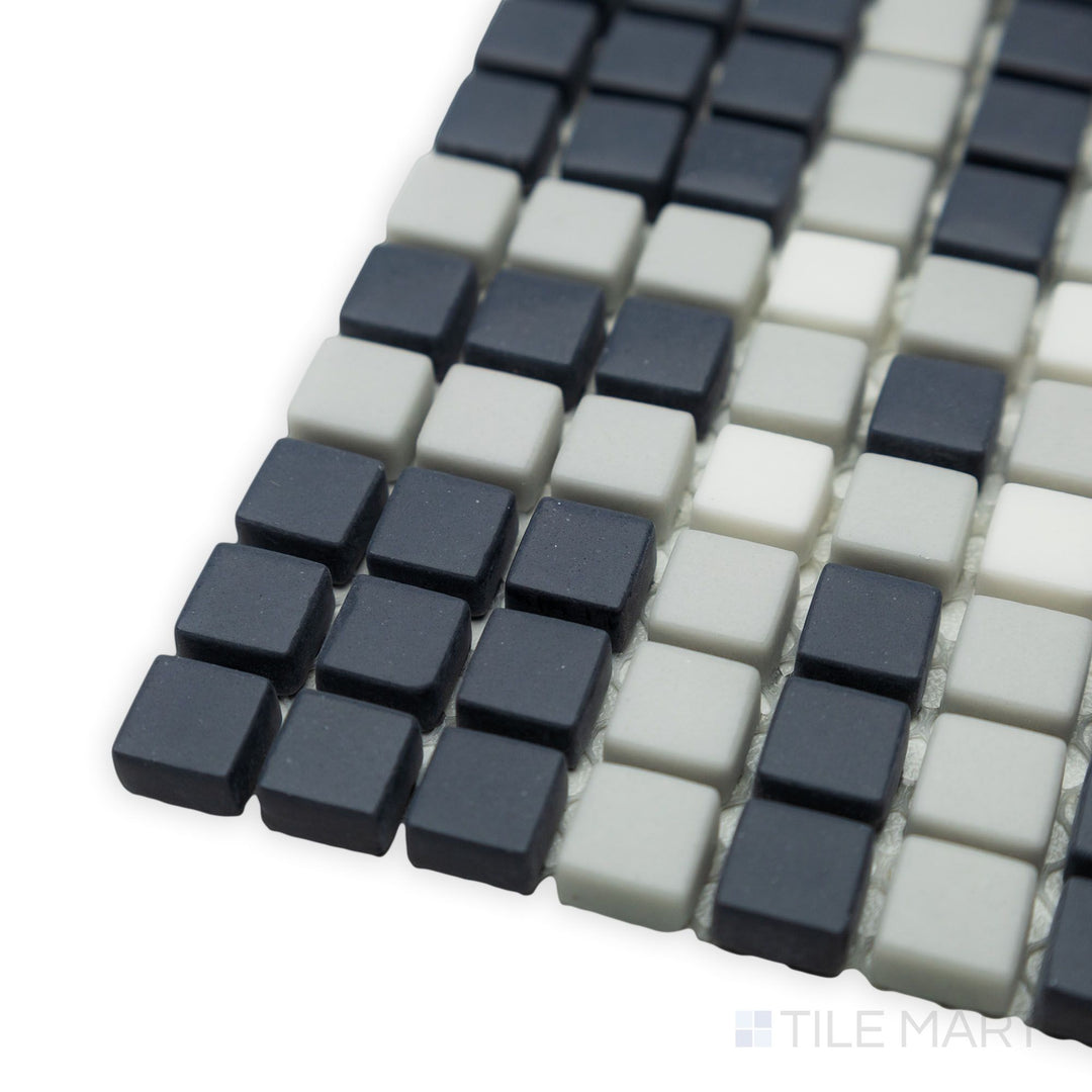 Geometro Highland Bristol Matte Recycled Glass Mosaic