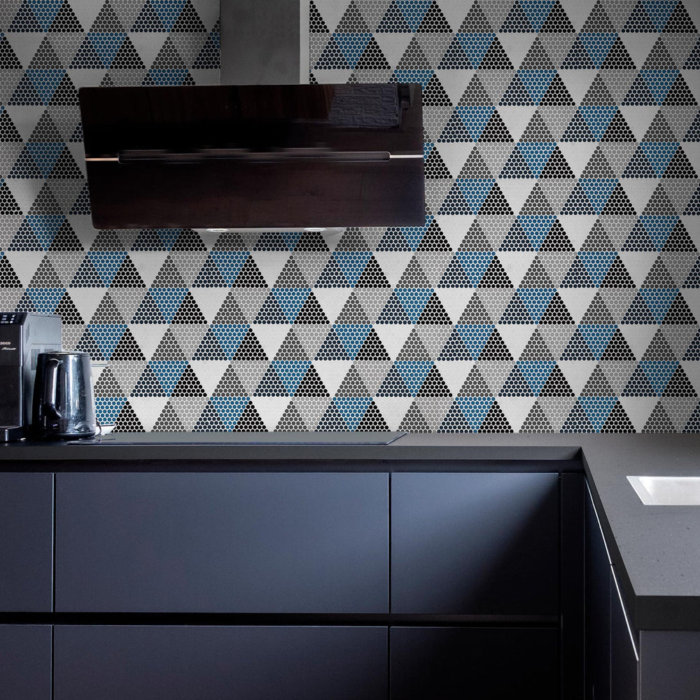 A contemporary room showcasing Geometro Hygee Glow 1/2