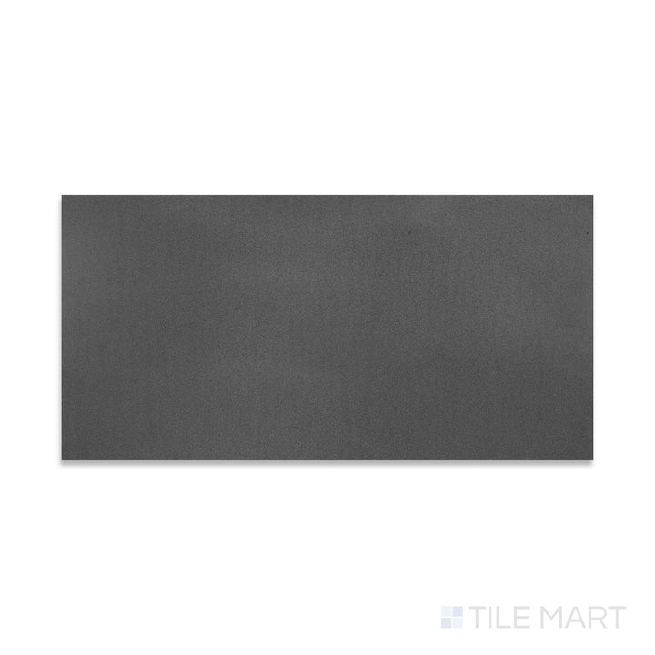 Detailed look at Basalt Grey 12X24 Honed, focusing on its smooth honed surface and elegant grey undertones.